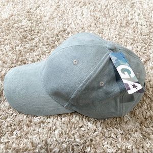 Garage Blue Suede Hat NWT